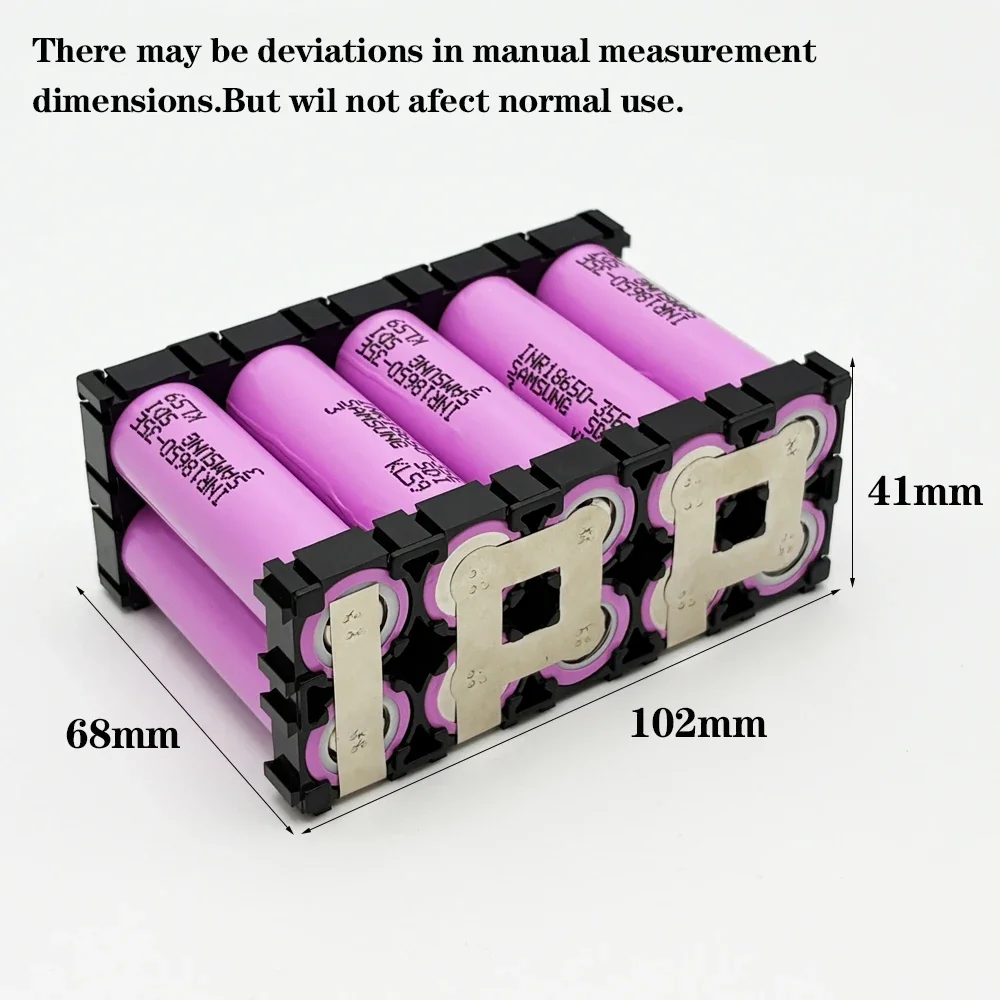 100%純正フル容量18650 35E 7000mAh 3S 4S 5S 6S 12.6V 14.8V 18V 25.2V DIYドライバーバッテリー溶接バッテリーパック用