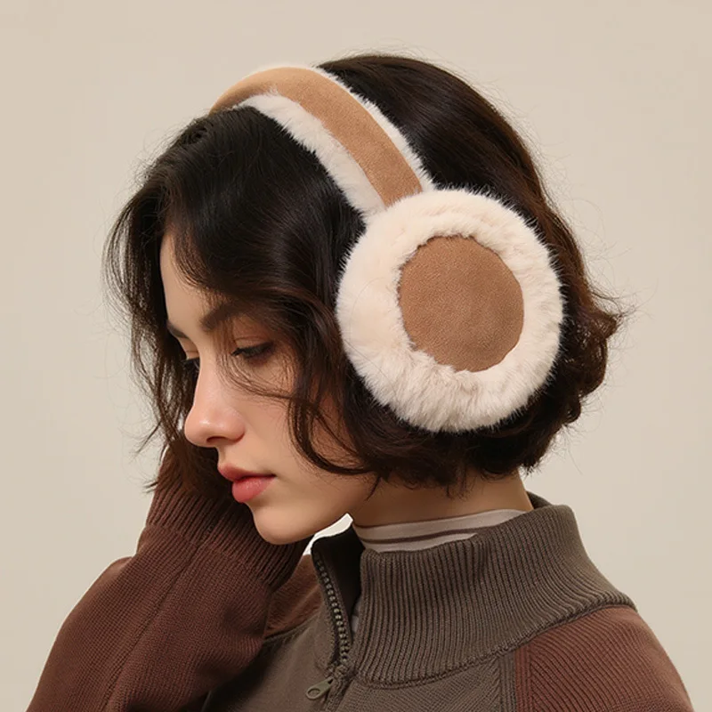Wholesale of Korean Version Plush, Thickened, Warm, and Cycling Cold Proof Earmuffs