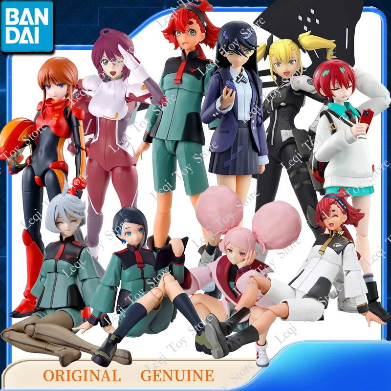 Bandai Echt FRS GQuuuuuuX PLE TWEE HAWKE NYAAN NIKA SULETTA KIKORU SHINOMIYA Action Anime SPEELGOED Figuren Assemblage Model Ornamenten