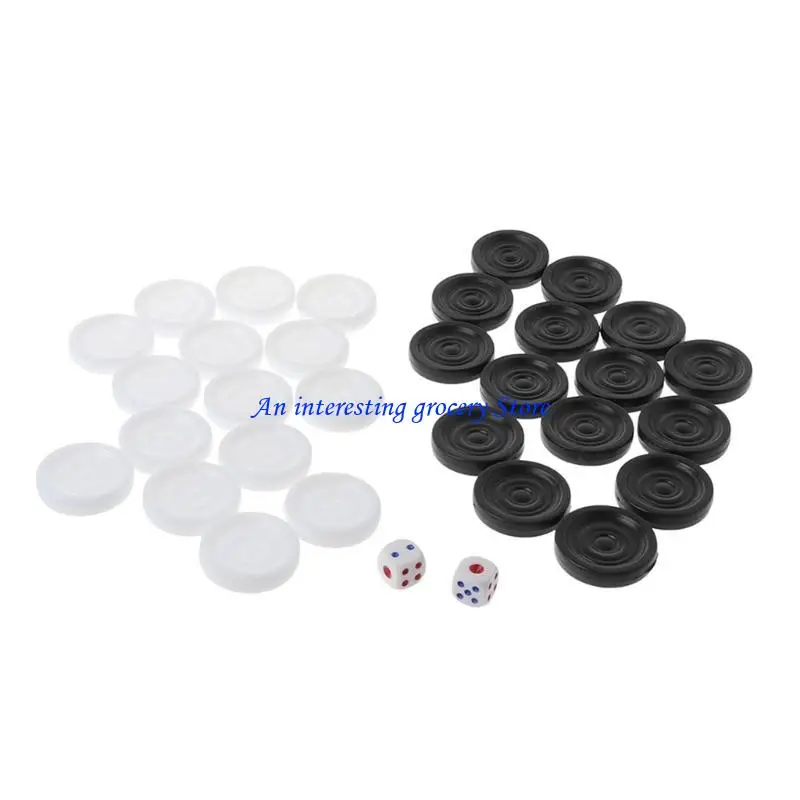 

652D 30 шт./компл. детская образовательная стратегическая игрушка черно-белая нарды в стиле вестерн для развития детей, подарки