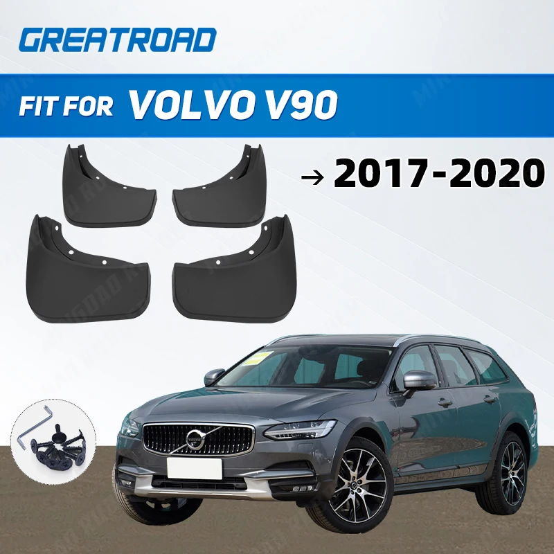 

OE-стилированные автомобильные брызговики для Volvo V90 2017-2020 2018, брызговики, брызговики, аксессуары для стайлинга автомобилей