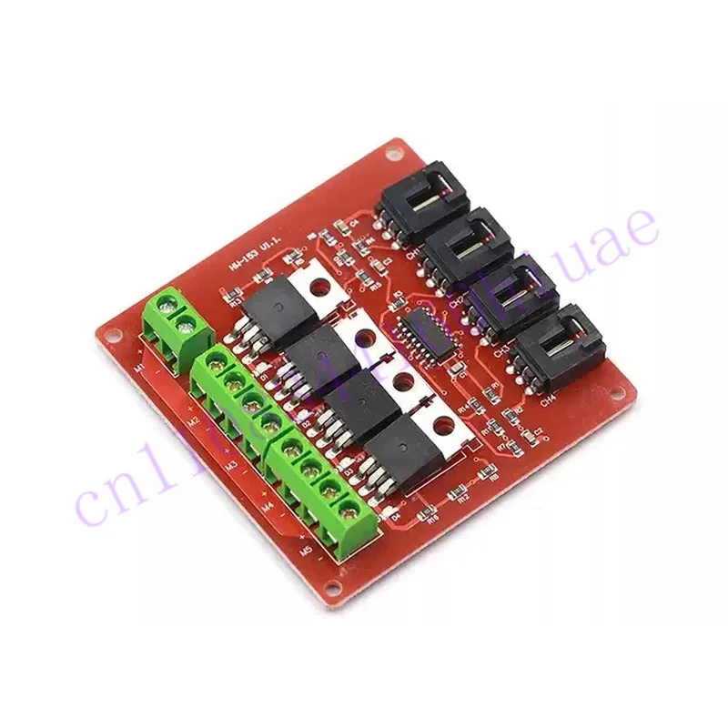 IRF540 Module 4-Channel High-Power MOSFET Switch Driver Board