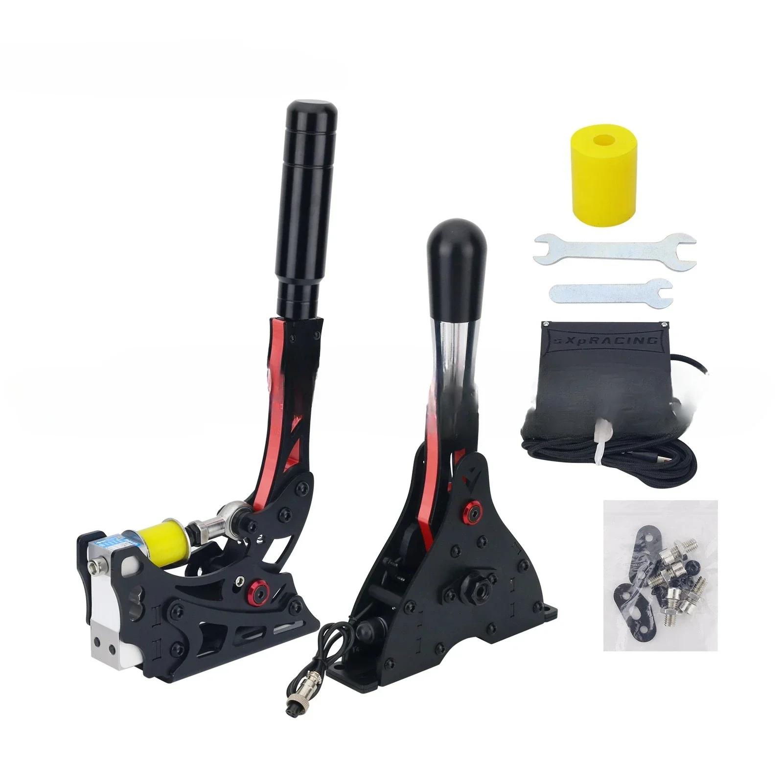 Sequential Shifter and Racing Handbrake Compatible with Simagic Mini MOZA R5 R9 for Video Games