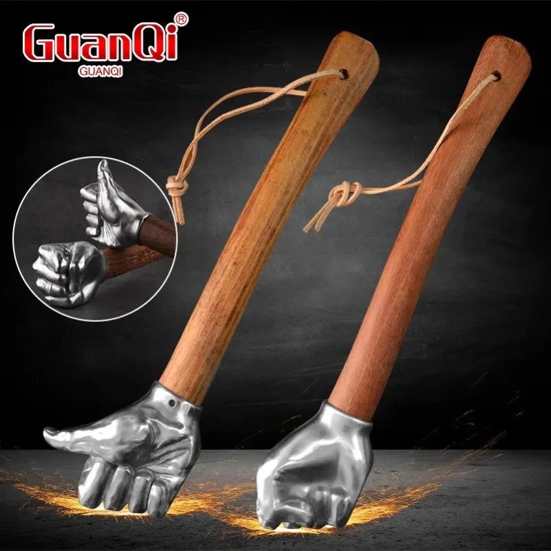Stainless Steel Fist Shape Hammer for Home Outdoor Camping Multi-Purpose Crafts and Hardware Tools Car Mounted Window Tool