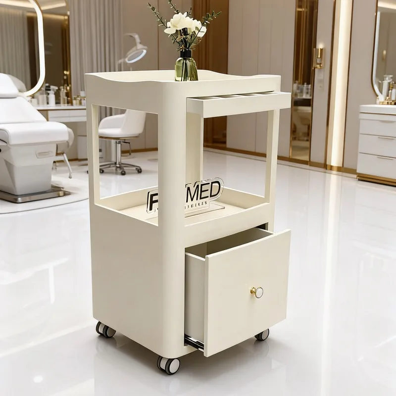Beauty cart Beauty salon trolley Advanced light luxury beauy instrument trolley Special trolley for medical beaut salons