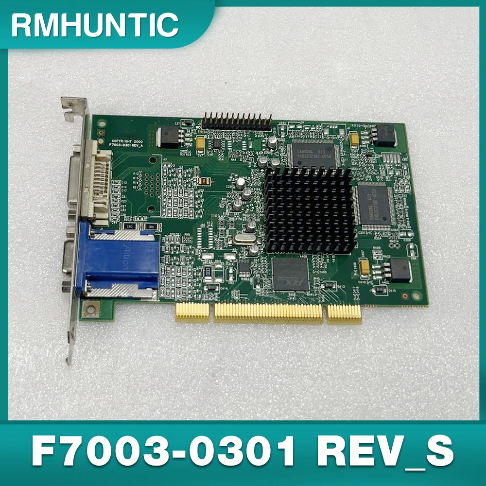 

Original disassembly G450 industrial graphics card F7003-0301 REV_S DVI+VGA dual interface