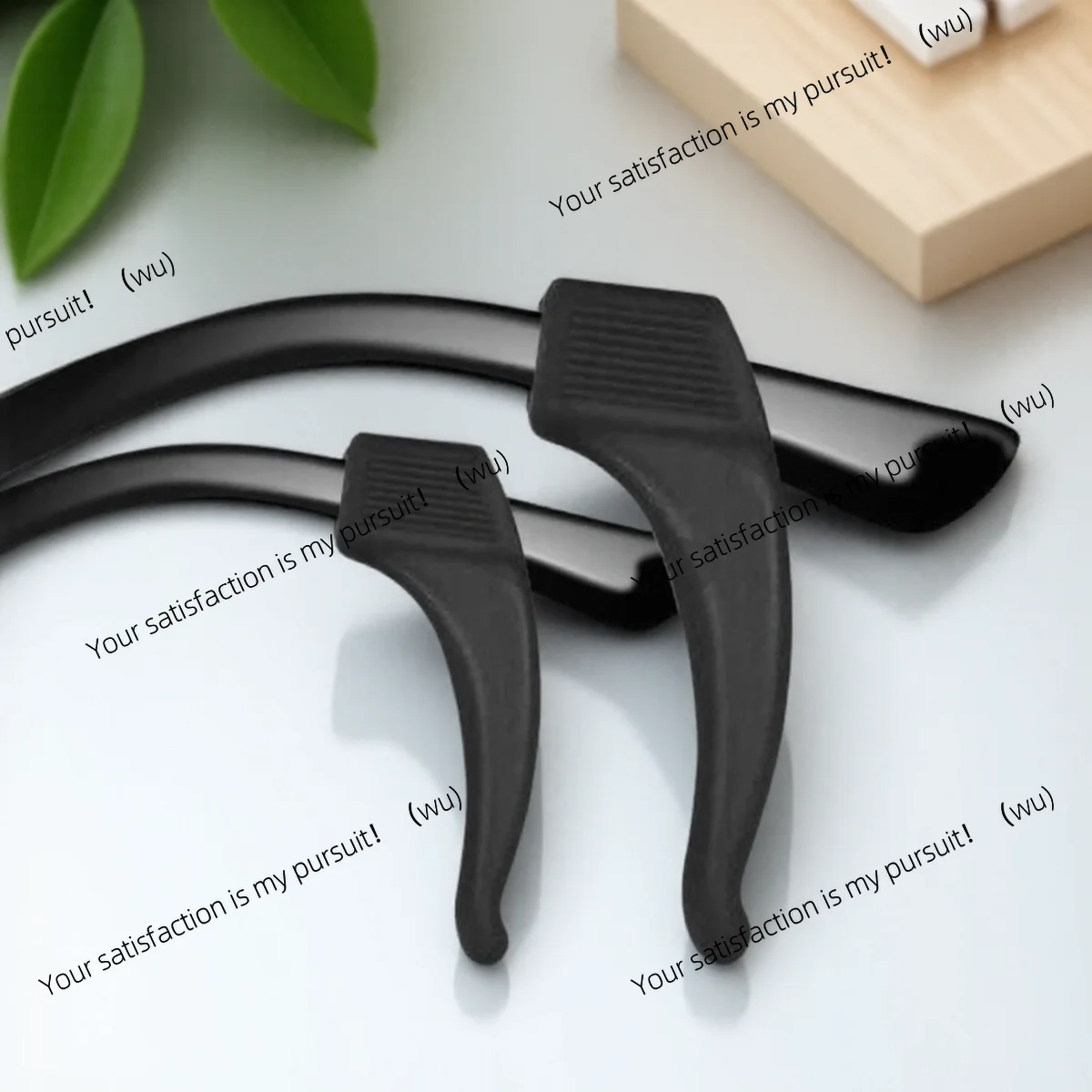 ZOCI-5 Pairs Silicone Glasses Ear Hooks Anti Slip Temple Holder Eyewear Accessories for Men Women