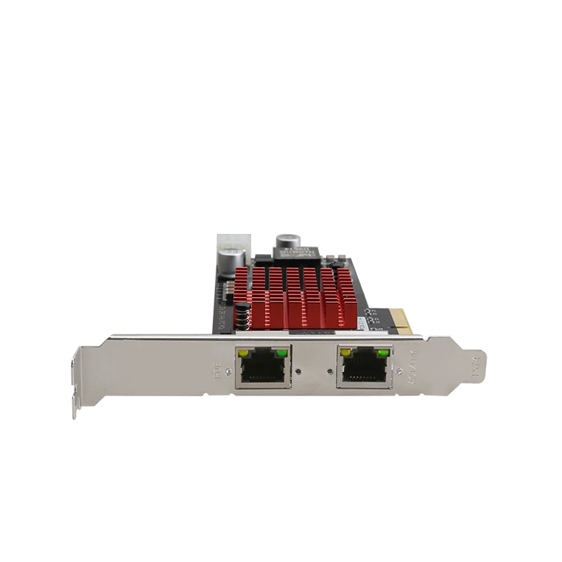 PCIe 2포트 기가비트 POE 랜 카드 장치 자동화 비전 프레임 서버 어댑터