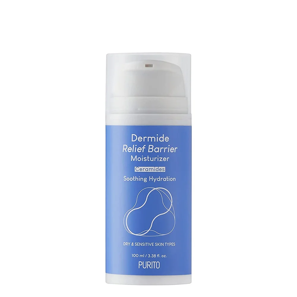PURITO Dermide Relief Barrier Moisturizer 100ml – Crema Reparadora de Barrera con Ceramidas