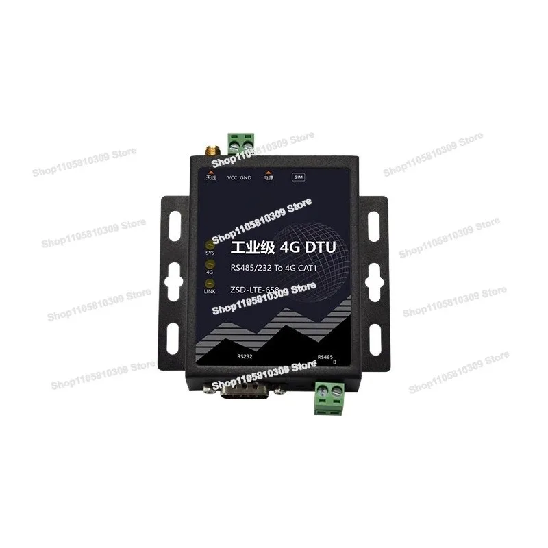 4G Module, DTU Wireless RS 485, Communication RS232, Serial Port Transparent, MQTT Remote GPRS Control and Monitoring PLC