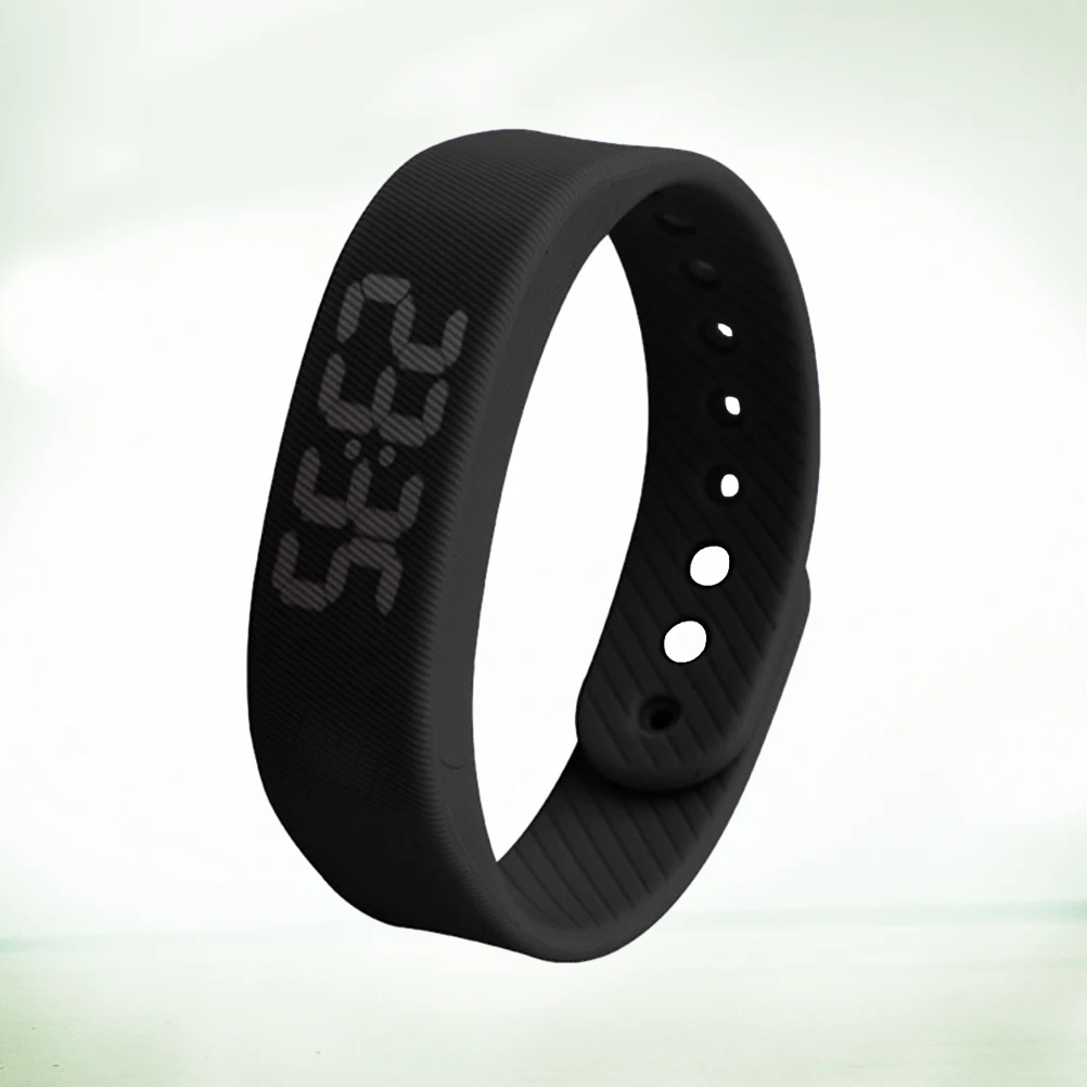 Creative Smart Watch Led Digital Bracelet Waterproof Fitness Silicone Band Accurate Step Counter 3D Acceleration Sensor
