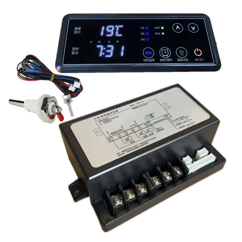 Microcomputer Temperature Controller 220V 380V 12KW Gear Control For Noodle Cooker Soup Porridge Boiler Replacement Parts
