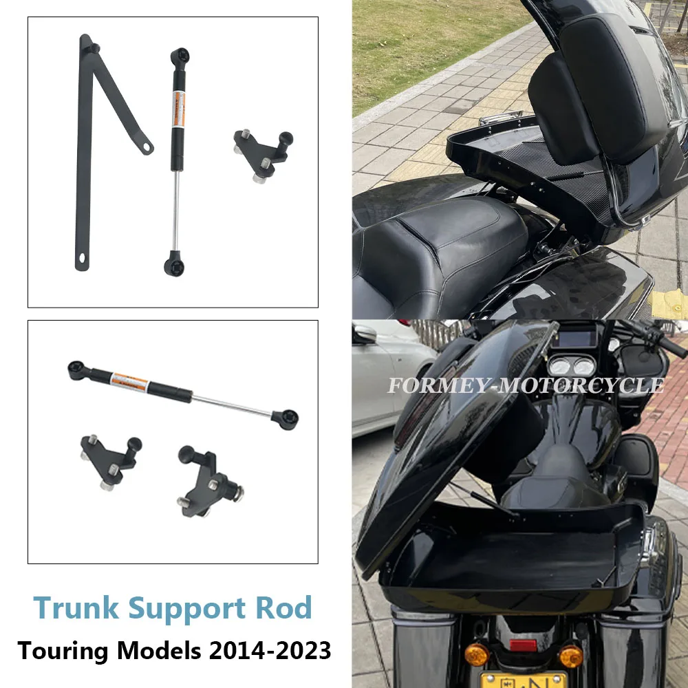 

For Harley Touring Road Glide Road King Street Glide 2014-2023 Tour Pack Trunk Support Rod Hydraulic Rod Motorcycle Accessories