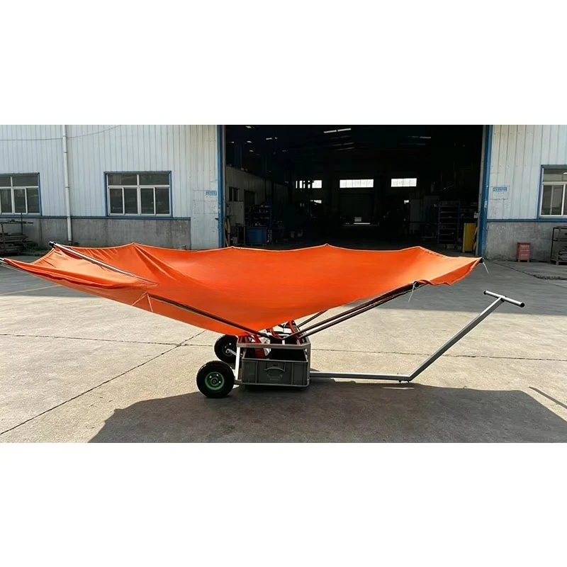 Hot-selling orchard harvest picking tools, durable mobile fruit collection umbrellas
