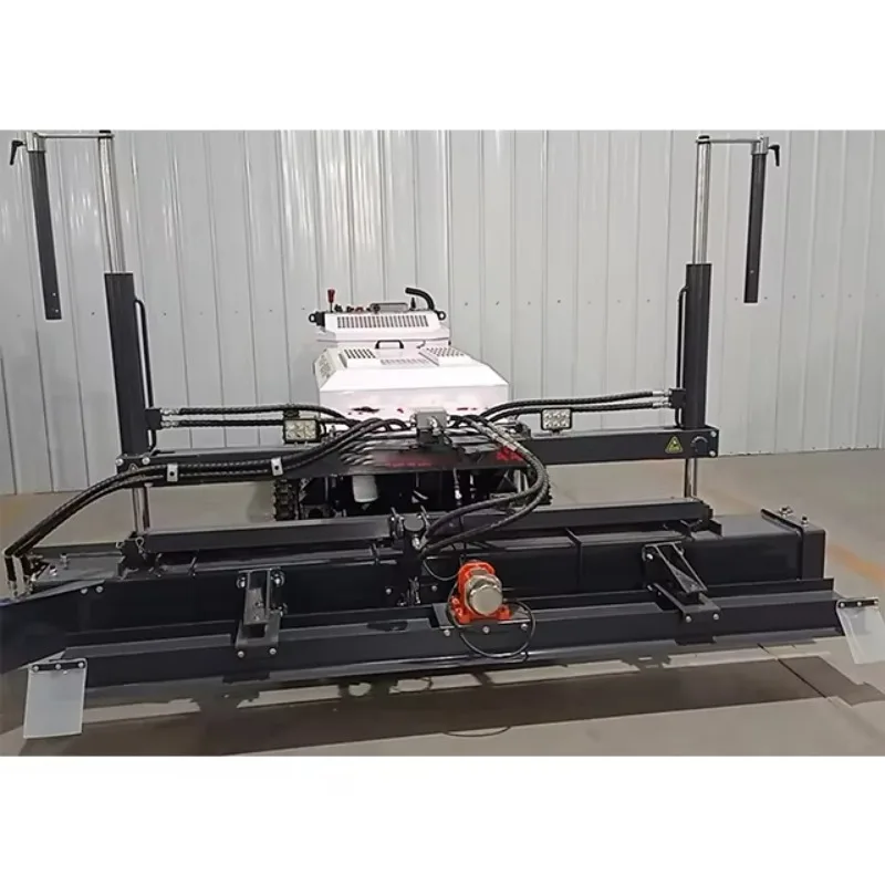 Construction Laser Leveling Machine Automatic Concrete Laser Levelling Screed Machine 2.5M Width Cement Paving Machine for US