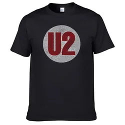 Camiseta de Rock Band U2, 100% algodón