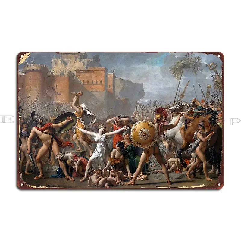 The Sabines вмешательство женщины Сабина металлический знак плакат дизайн украшение для паба гаража Забавный жестяной плакат