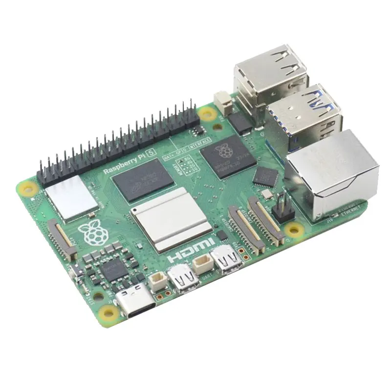 Official Original Raspberry Pi 5 4GB 8GB RAM Development Board Case Cooling Fan Cooler Optional