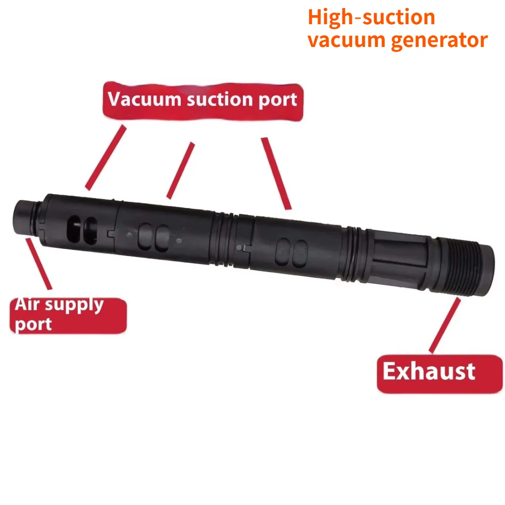 Pneumatic Venturi Blow Tube Nozzle High Flow Multi Stage Vacuum Generator Strong Suction