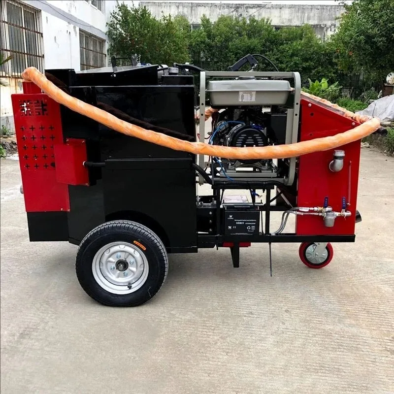 Portable Road Crack Sealing Machine Asphalt Pavement Construction Equipment 100L Sealing Machine