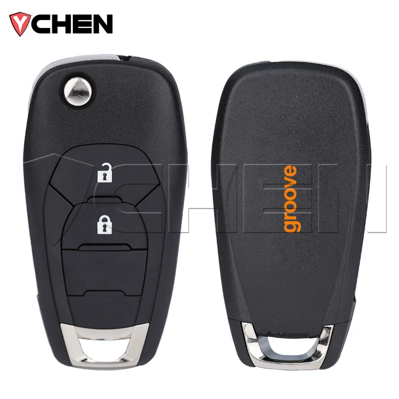 For Chevrolet Cruz 2015 Trax Sonic Spark 2021 Onix RS Aftermarket Flip Car key Remote Control 433.92 FSK 4A chip 2/3 buttons