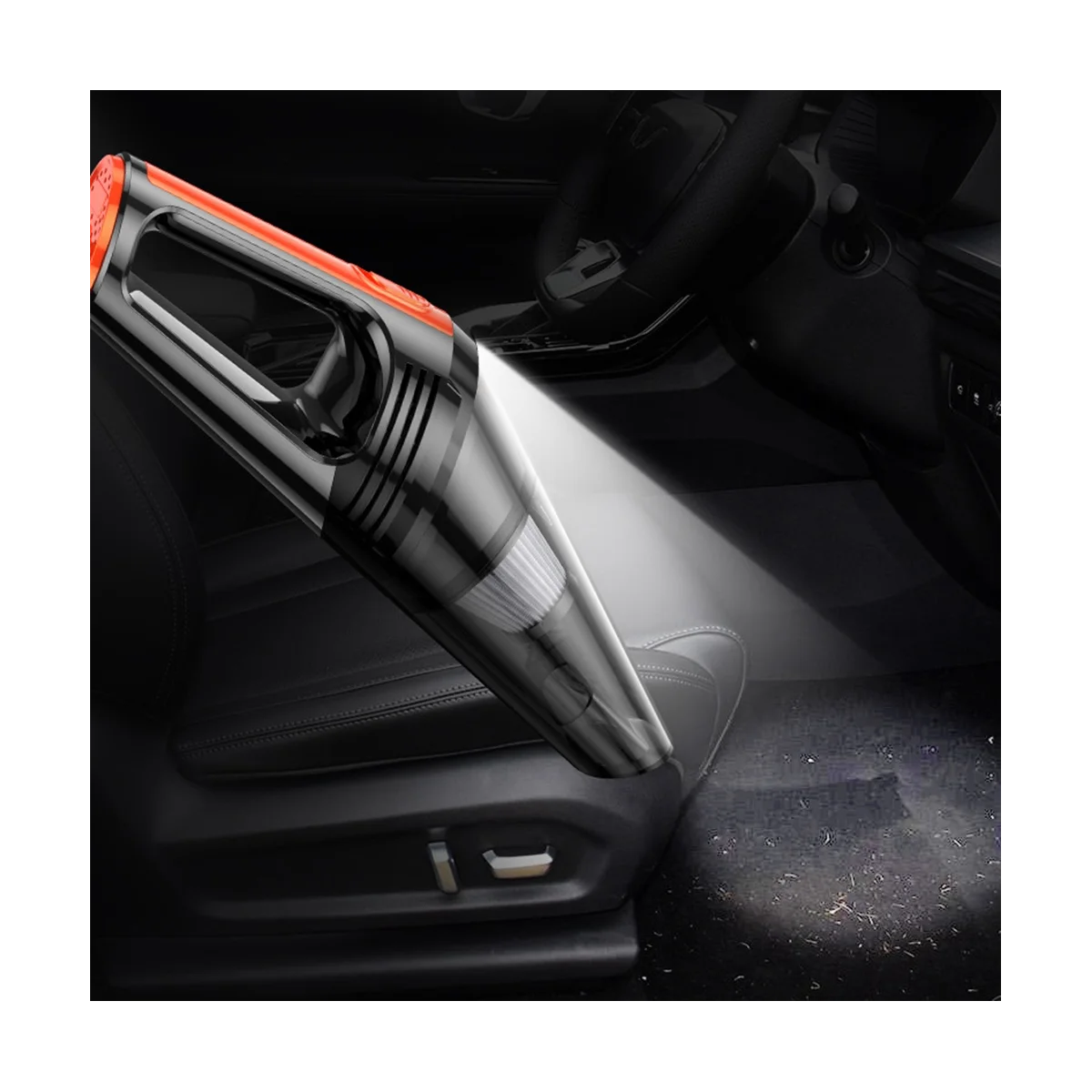 Odkurzacz samochodowy 6000Pa silne ssanie bezprzewodowy odkurzacz ręczny podwójnego zastosowania ręczny pulpit do czyszczenia