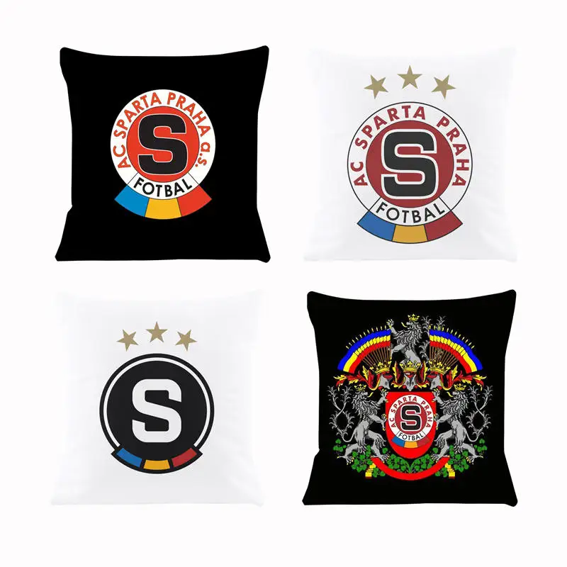 AC Sparta Praha Cushion Cover  Pillow Cover Pillow For Chairs Home Decorative Cushions For Sofa Throw  SJ-333