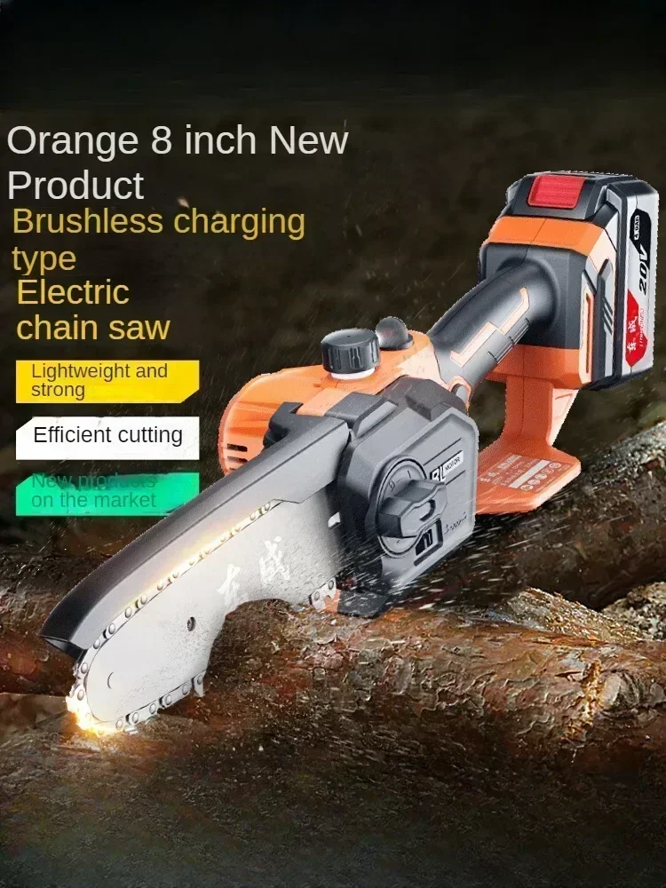 Cordless Electric Saw for Tree Cutting with High Power Lithium-Ion Battery