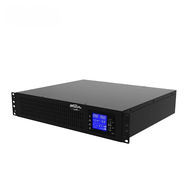 

ИБП для установки в стойку онлайн 2 кВА, неограниченный резервный фильтр от перенапряжения, однофазный ИБП для центра обработки данных