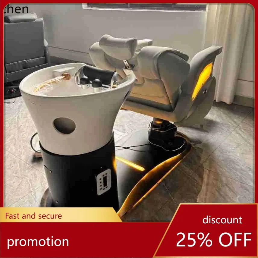 

HXL Hair Therapy Shampoo Bed Hair Salon Constant Temperature Steaming Water Circulation Hair Salon Shampoo Bed