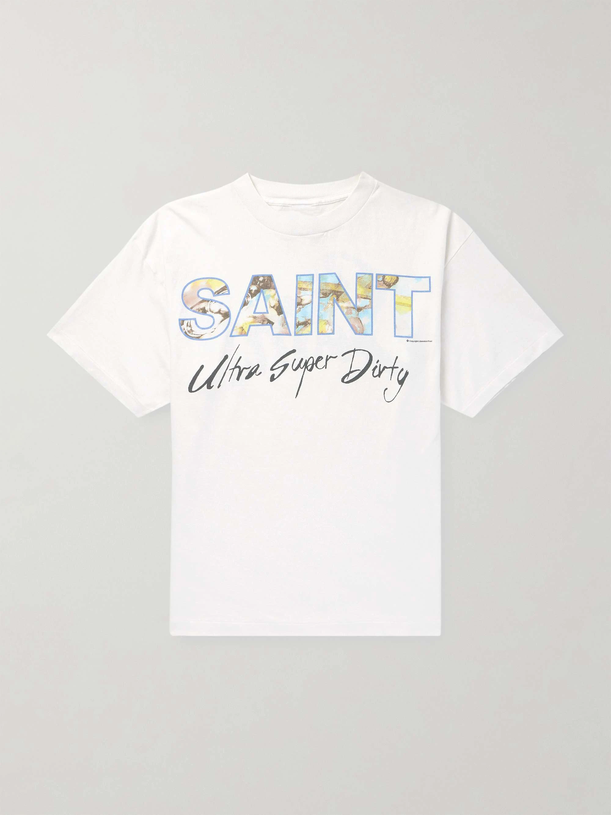 

Женские футболки SAINT MXXXXXX Day of The Freaks, хлопковая футболка с принтом для женщин и мужчин, повседневные хлопковые женские топы High Street