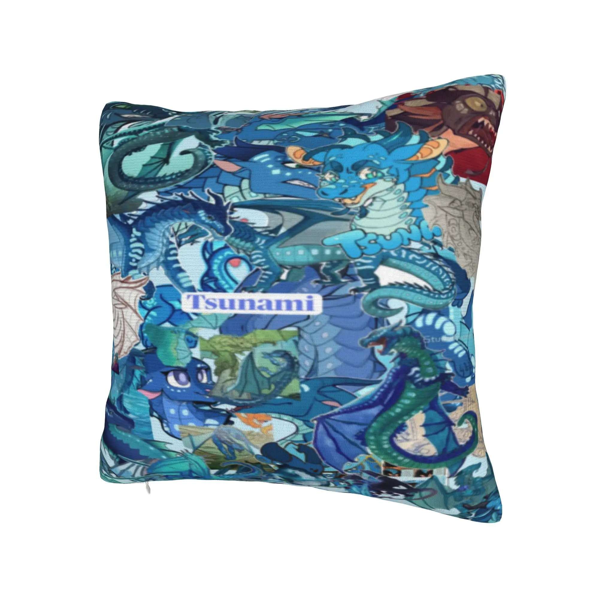 Wing Of Fire dragon Pillowcases Merch Soft Cushion Cover  Pillow Covers Bed Decorations Zippered Multi Size