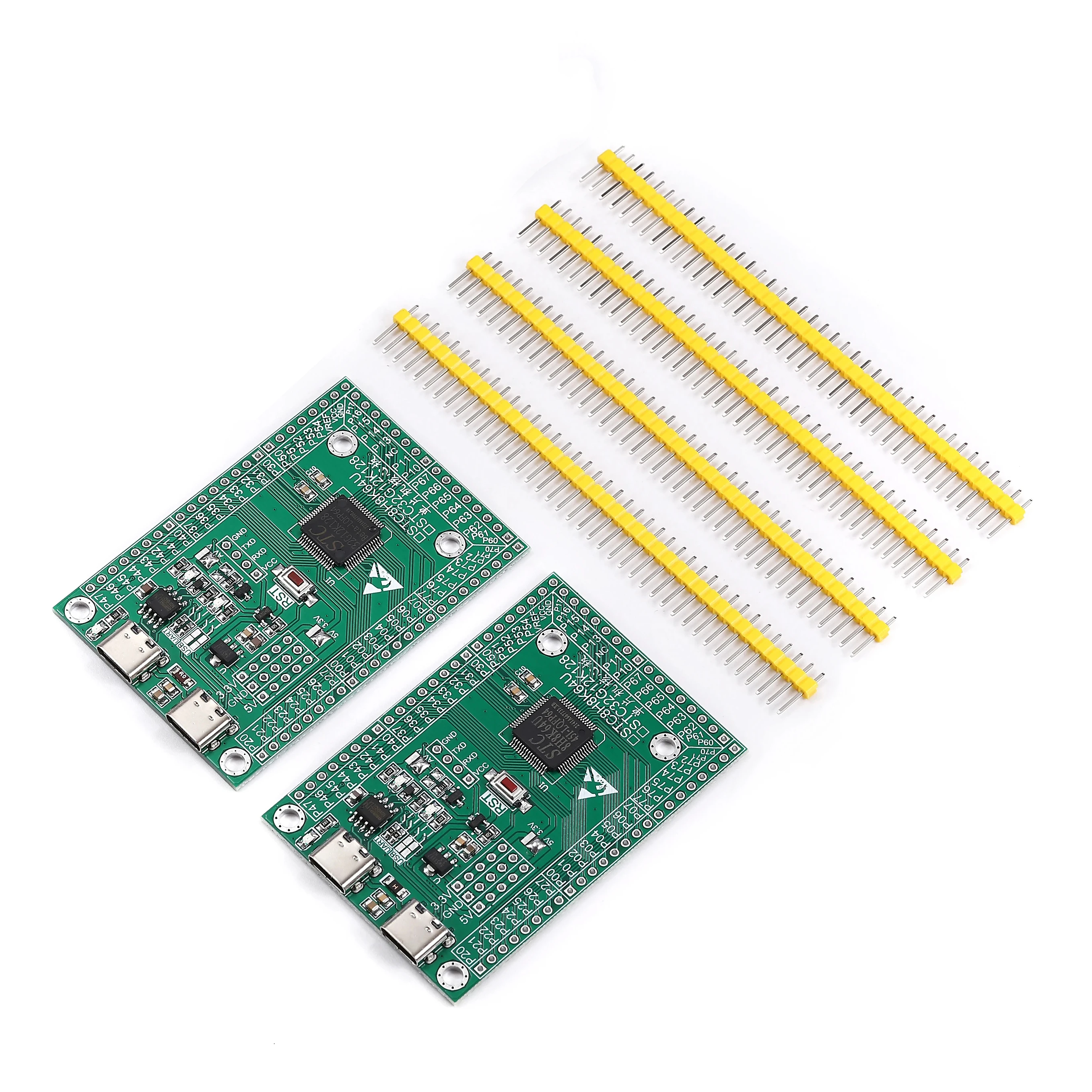 STC32G12K128 STC8H8K64U MCU system board core board development board 51 experimental board