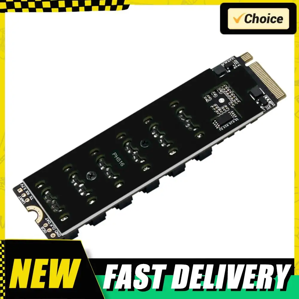

Карта расширения M2 M-EKY PCIE3.0 для SATA6G с защитой от перенапряжения, райзер PCIE для подключения жестких дисков SATA