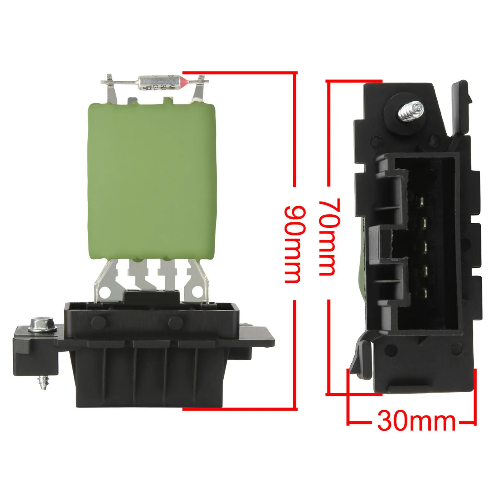 

1PC Blower Motor Resistor RegulatorFan 648055 Heater Blower Motor Resistor Fit For Citroen Berlingo Peugeot Partner 2008