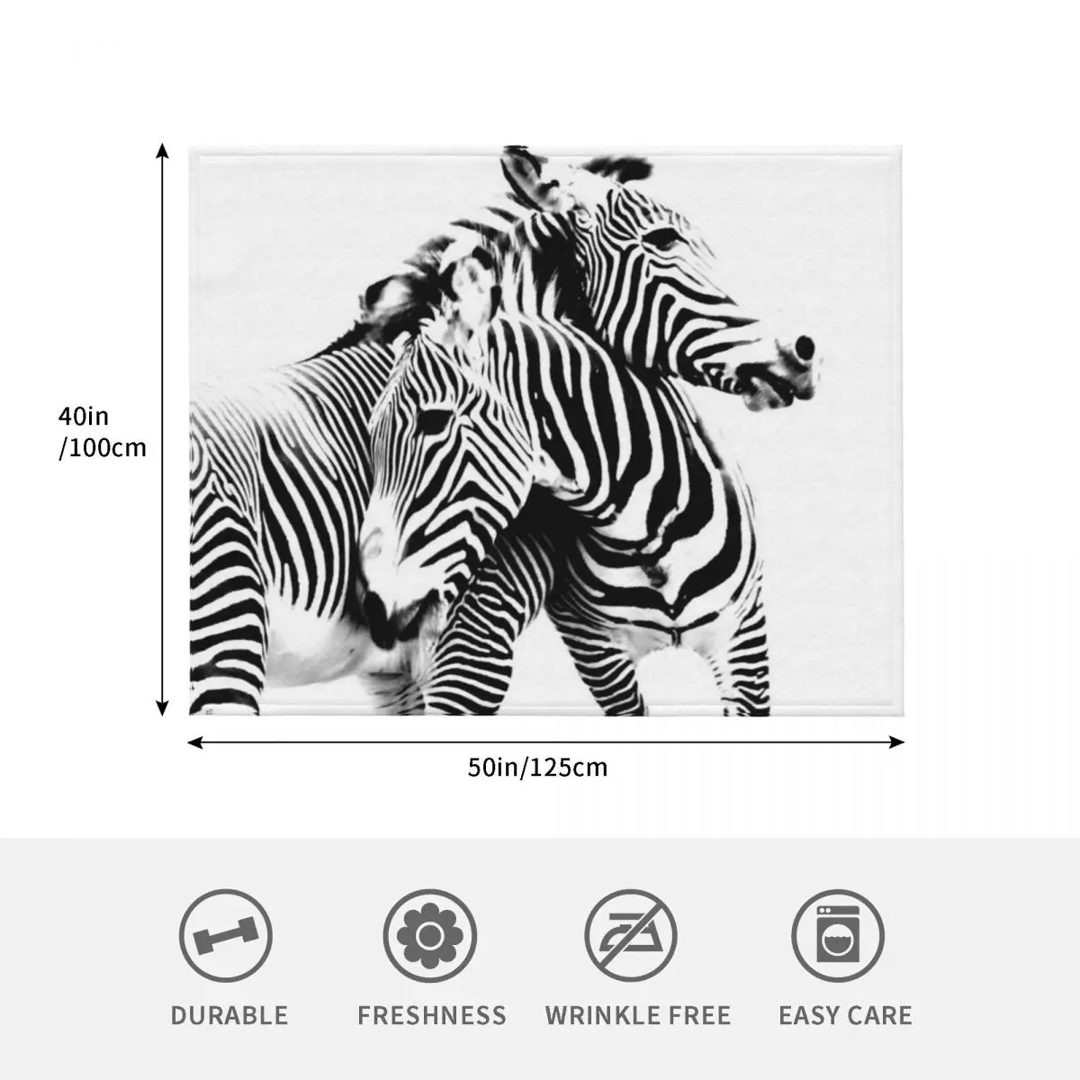 جريف زيبرا رمي البطانيات وبطانيات المانجا لبطانيات لحاف السرير #4