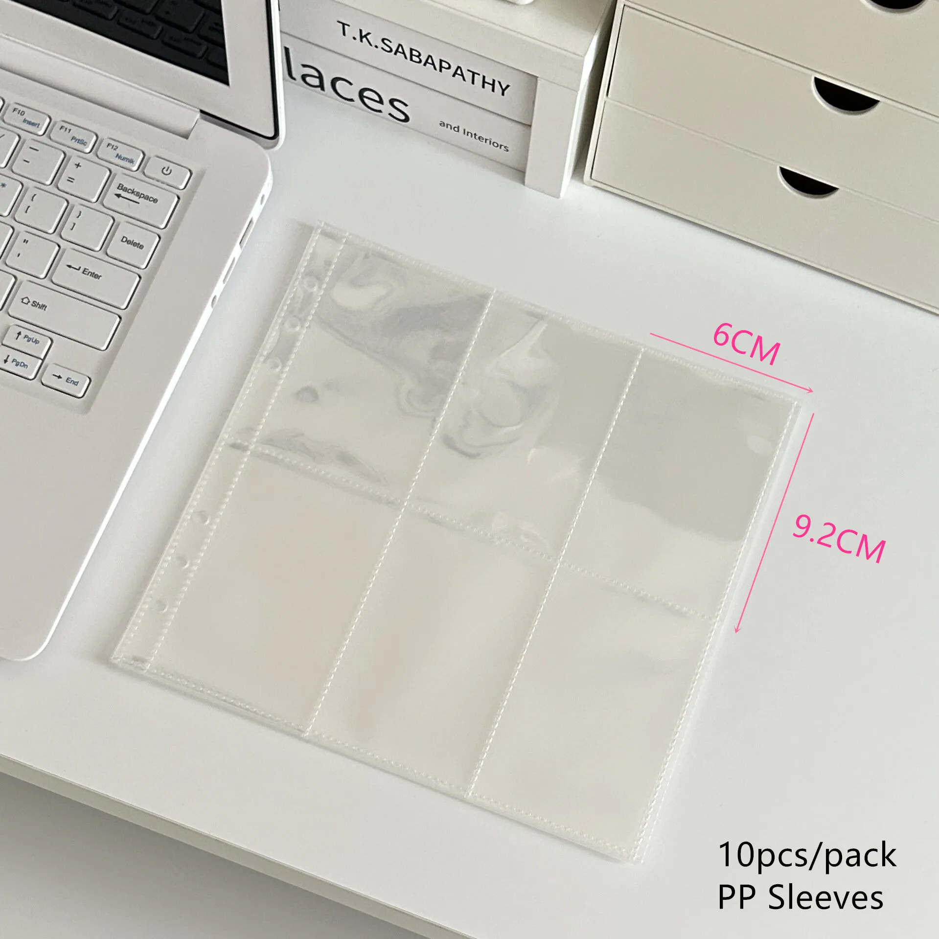 muji card binder Clear Pocket Refill for Cards 10 Sheets | Japanese Stationery main image 0