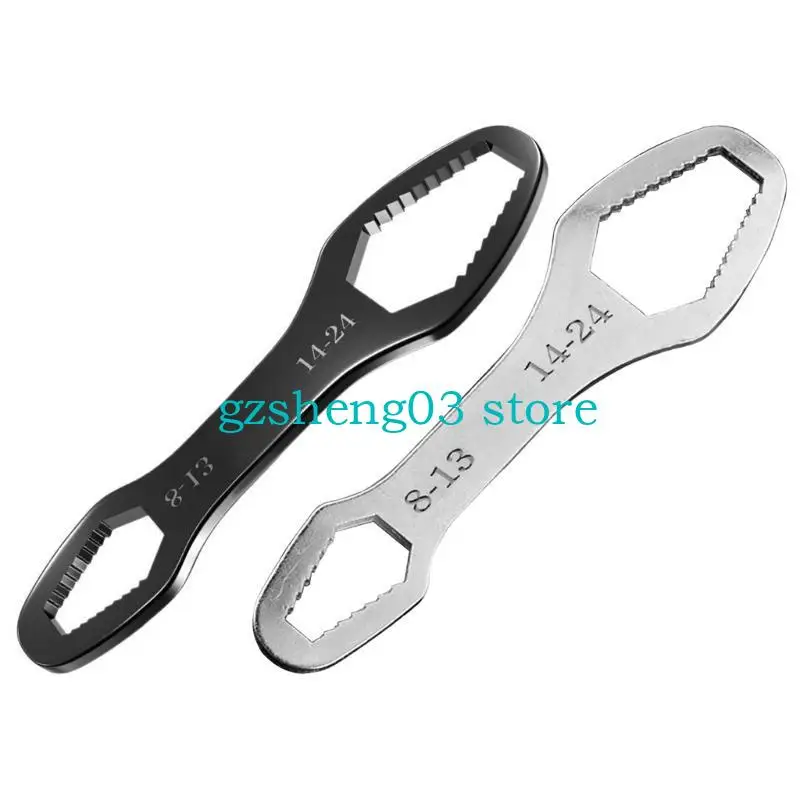 

U75C 8-24mm Wrench Adjustable Glasses Wrench Board Selves Tightening Double Head