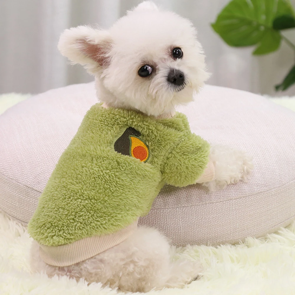 Warm Small Dog Clothes Soft Fleece Cat Dogs Clothing Pet Puppy Winter Vest Costume For Small Medium Dog Cats Chihuahua Yorkie