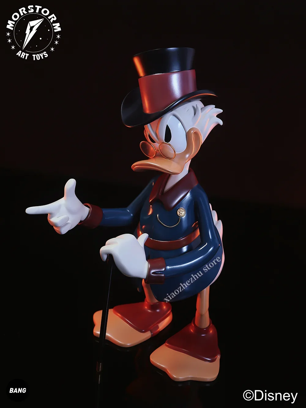 28cm  Disney Morstorm  Classic Vintage History Goji Action Doll Series Donald Duck Statue Model Handmade Ornament Chri