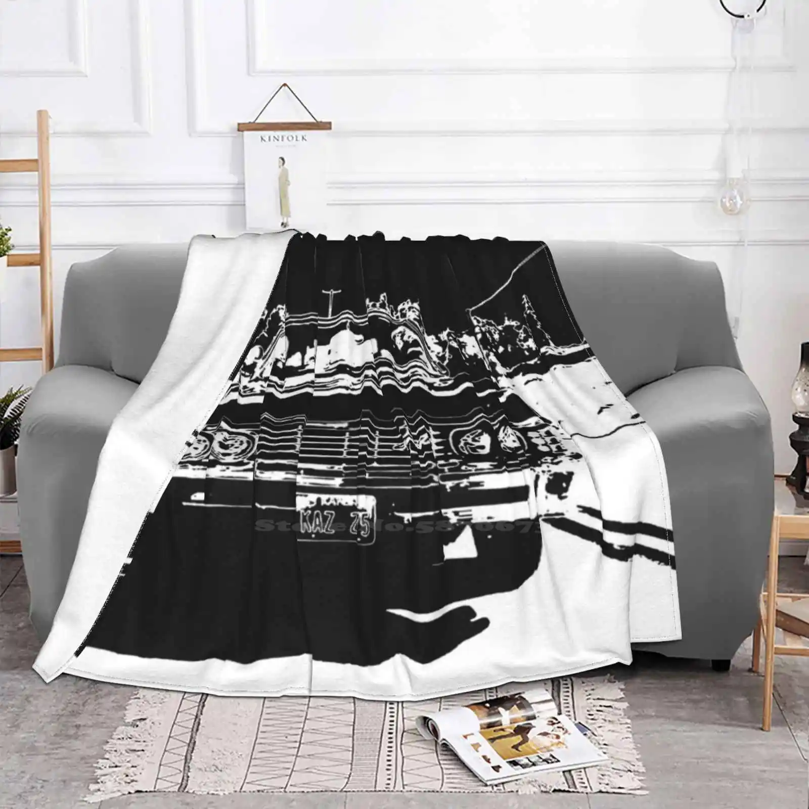 Supernatural-Sam And Dean Top Quality Comfortable Bed Sofa Soft Blanket Sammy Supernatural Impala Baby Sam And Dean Winchester