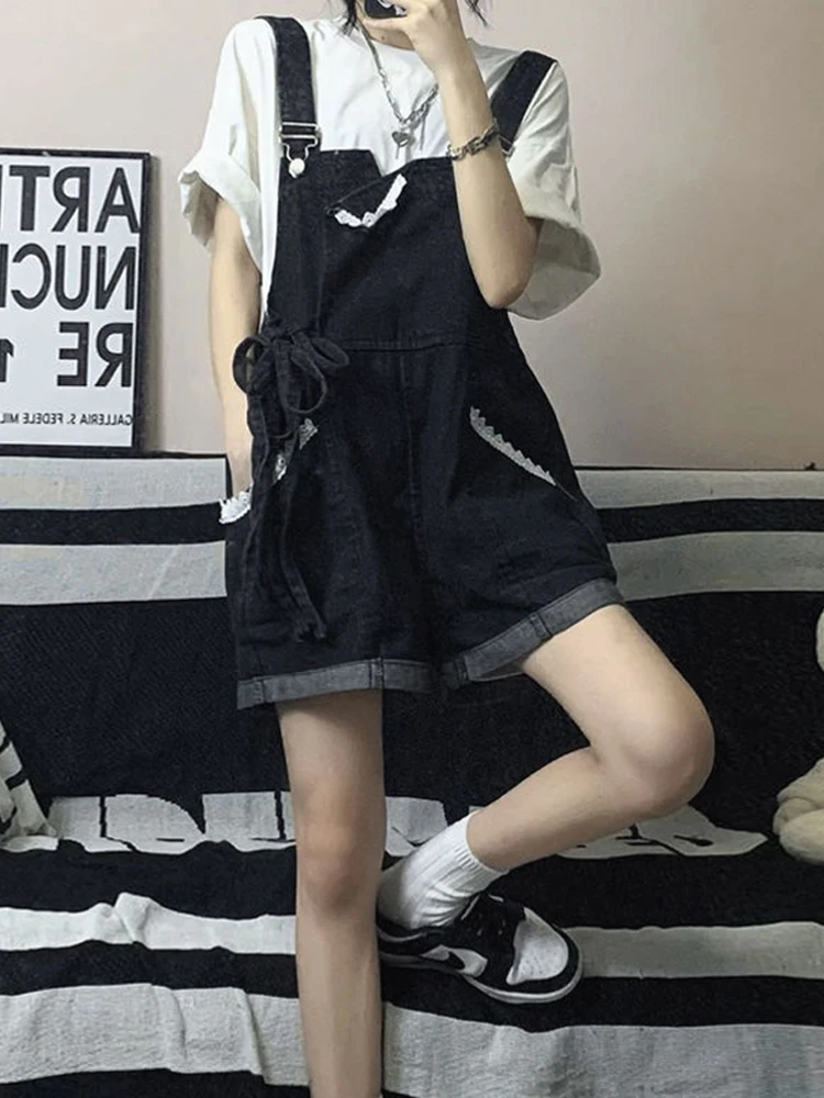 

Women's Rompers Playsuits Street Blue Ruffle Woman Line Shiny Striped French Soft Knitted Light Highend Small Socialite Tight