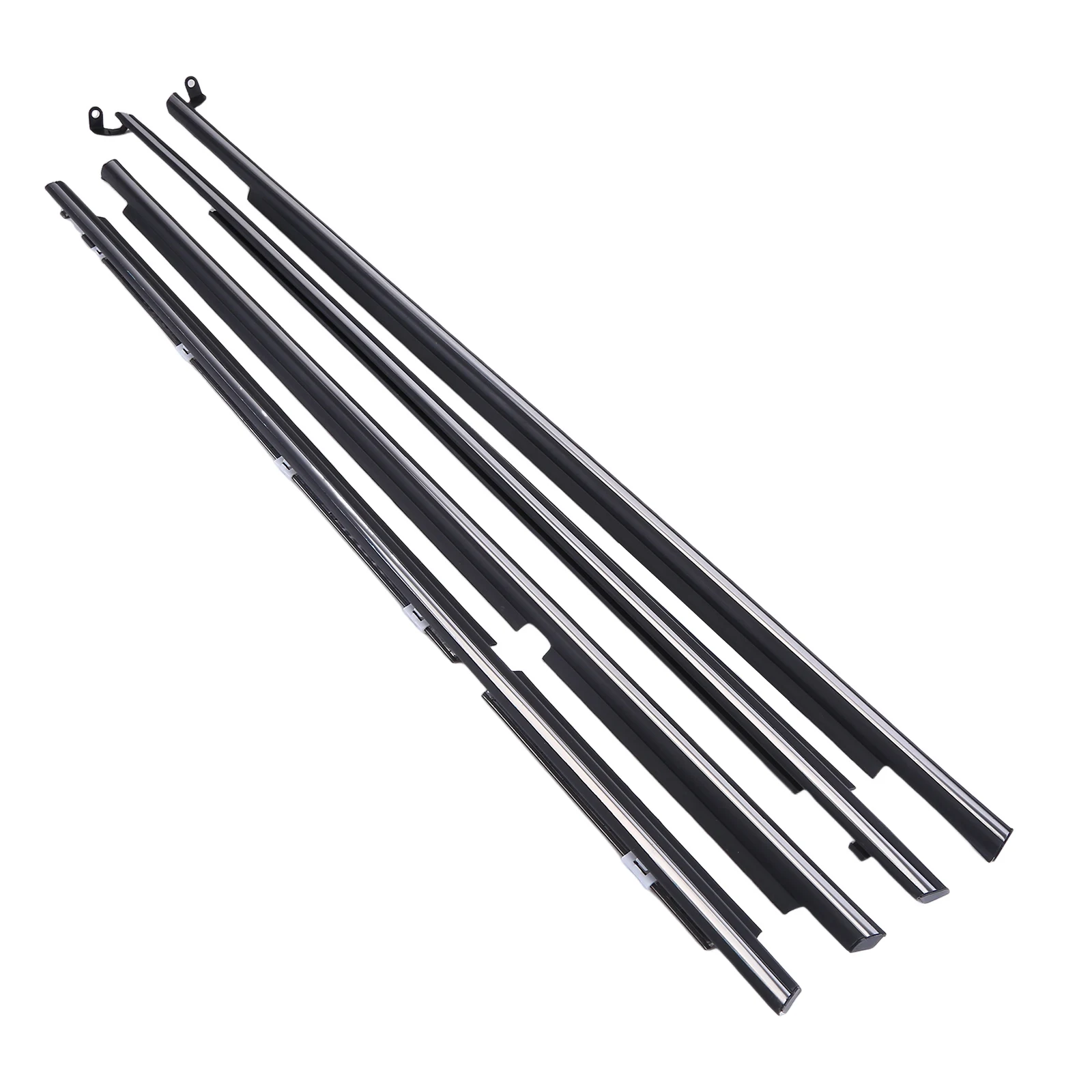 

4Pcs Compatible For Corolla AE110 1995–2002 Car Door Moulding Trim Weatherstrip Window Seal