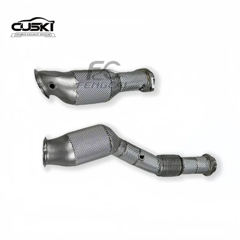 

Высокоэффективный коллектор выхлопной трубы, подходящий для BMW S58 G80 M3 G83 M4 2020+ SS304, выхлопные трубы с подогревом