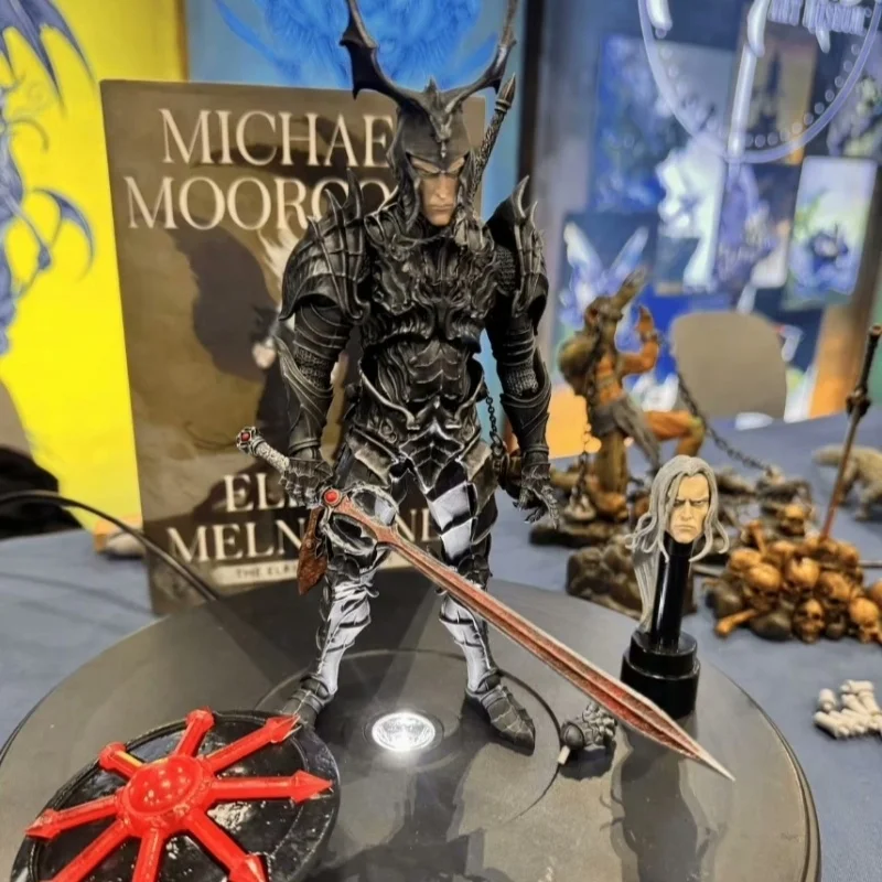 HS Studios Savage Crucible Actionfigur im Maßstab 1:12, beweglicher Lichkönig Prototyp Erik mit schwarzer Rüstung, Sammlerstück für Erwachsene