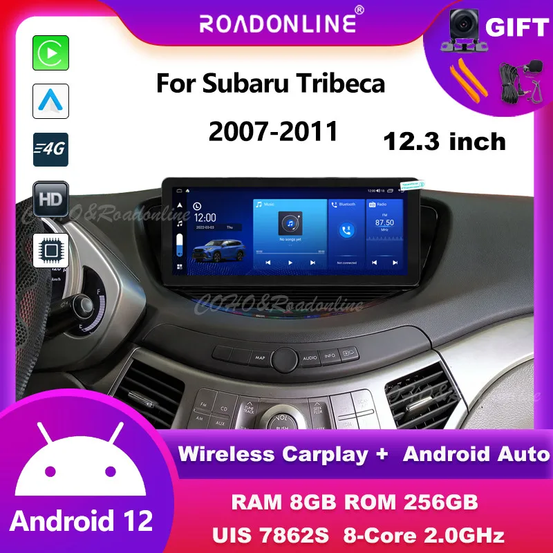 

Android audio For Subaru Tribeca 2007-2011 Android 12 12.3inch 8+256 Car Multimedia Player car intelligent systems