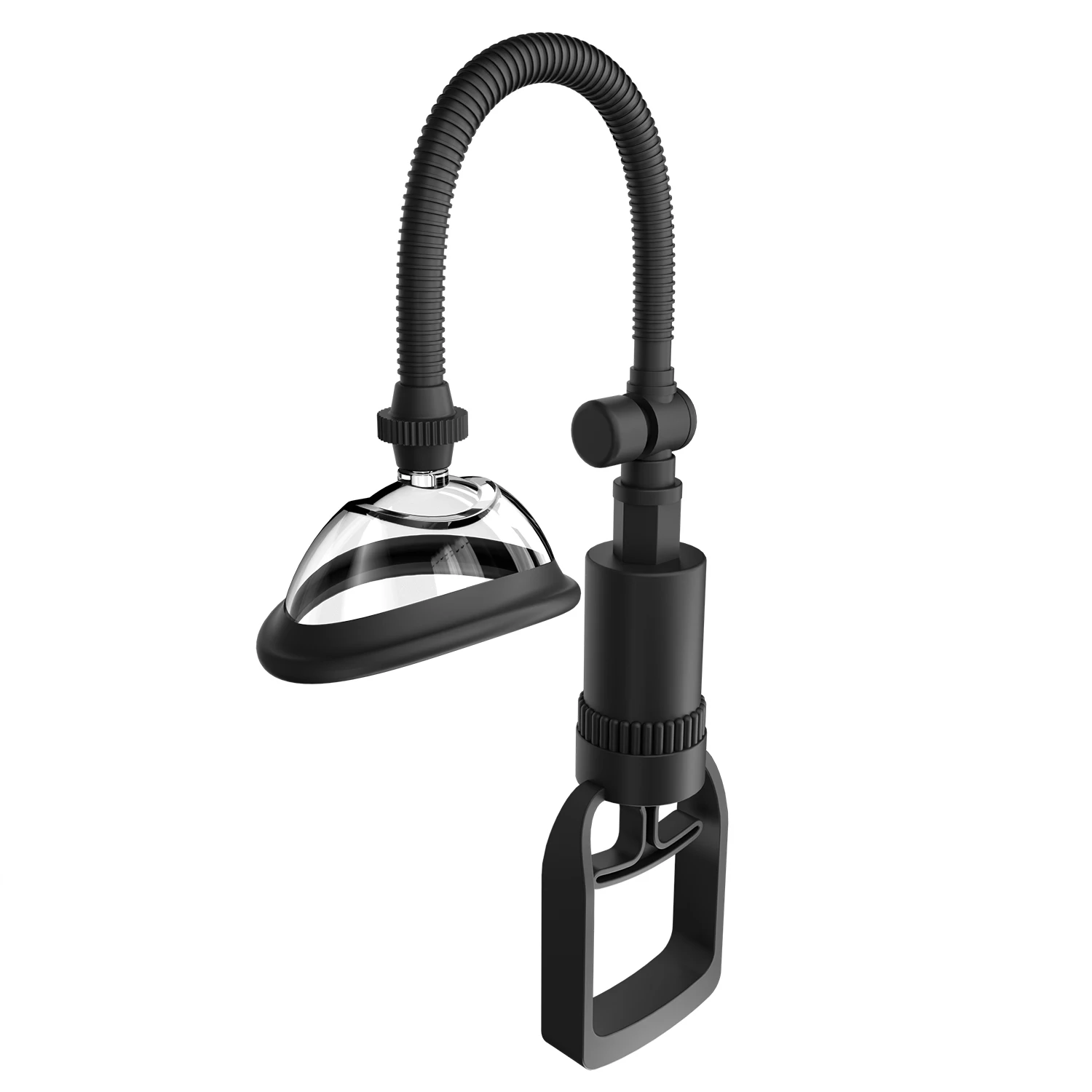 Pull Rod Pussy Pump Vagina Clitoris Sucker Manual Women Breast Massage Nipple Stimulator Enlarge Vacuum Pump Cover Adult Sex Toy view 2