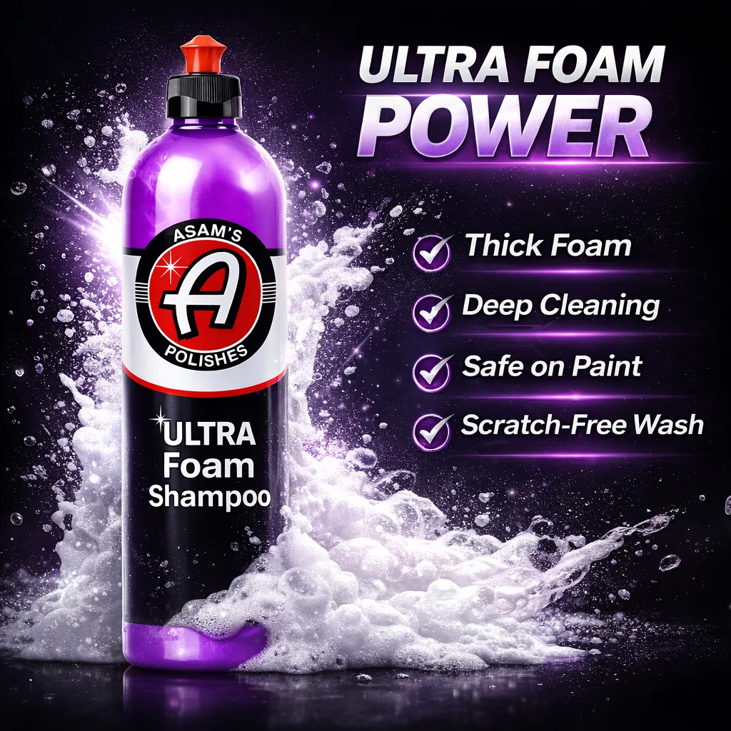 High Foam Car Wash Soap 16 OZ(473ml) – High Suds pH Neutral Shampoo for Foam Cannon, Safe on Ceramic Coating and Wax