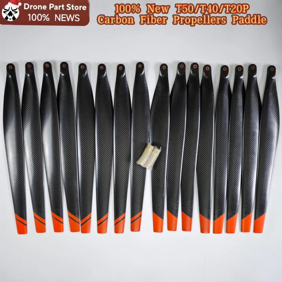 

Copy Carbon Fiber Propeller Blades for DJI Agras T20p Drone 8PCS/Set Agriculture Spraying UAV Replacement Parts Brand New