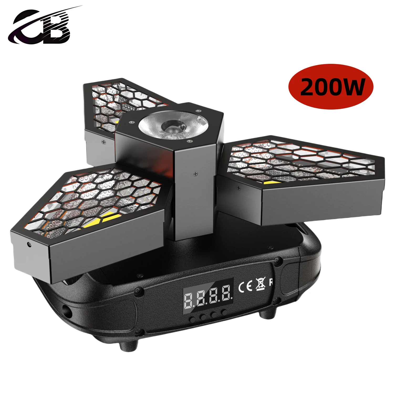 

200 Вт RGB 3-в-1 светодиодный номинальный ретро свет/мигающий свет бар фон сценический свет атмосфера окрашивание светодиодный поверхностный светильник